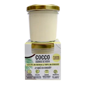 Cremoso de huevo de Coco sin azúcar