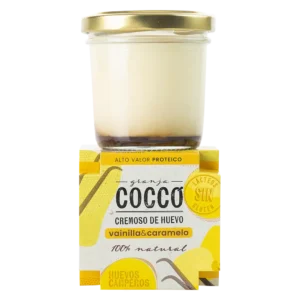 Cremoso huevo sabor de Vainilla y Caramelo