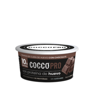 Postre proteico de chocolate coccó pro