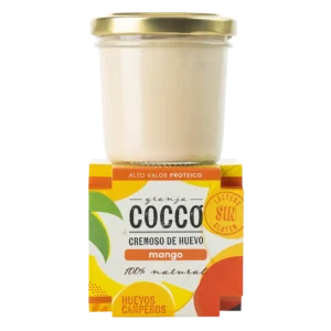 Cremoso de huevo sabor a Mango