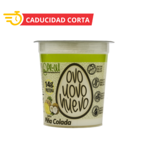 postre proteico prou proteica de piña colada