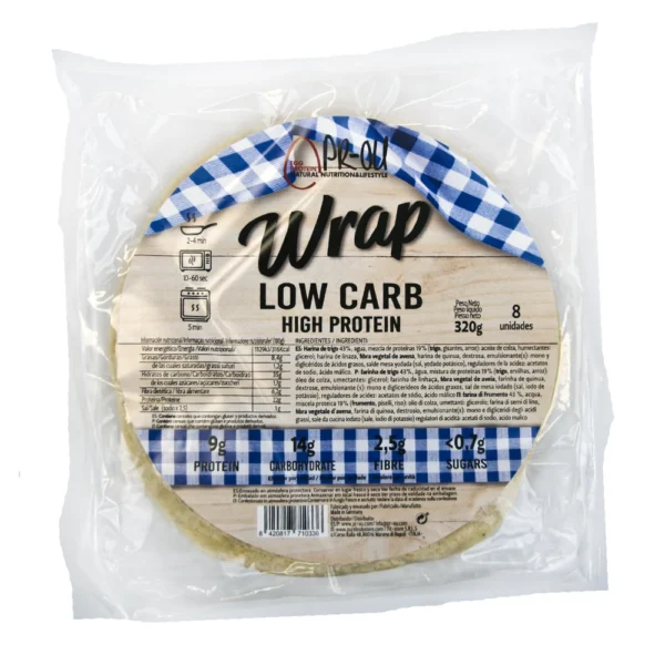 Wrap Proteica y Low Carb 8u