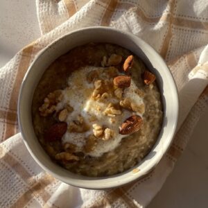 Porridge de Avena con Proteína