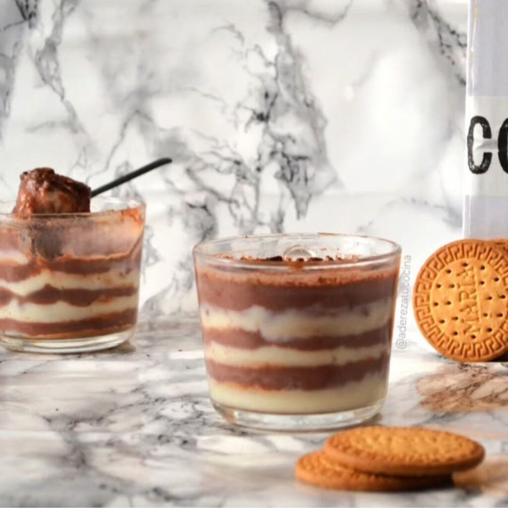 Natillas de la Abuela con Galletas