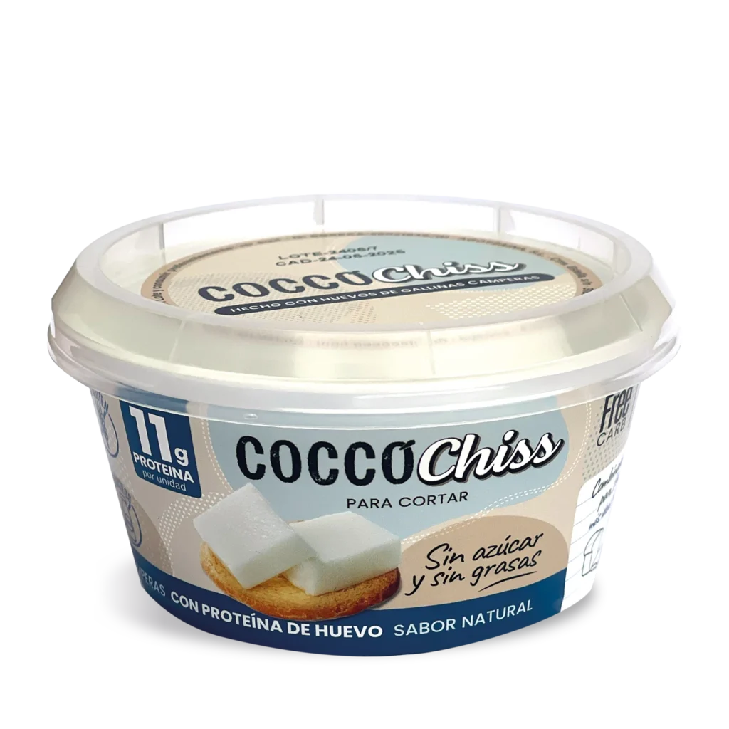 Coccó Chiss queso de proteína de huevo