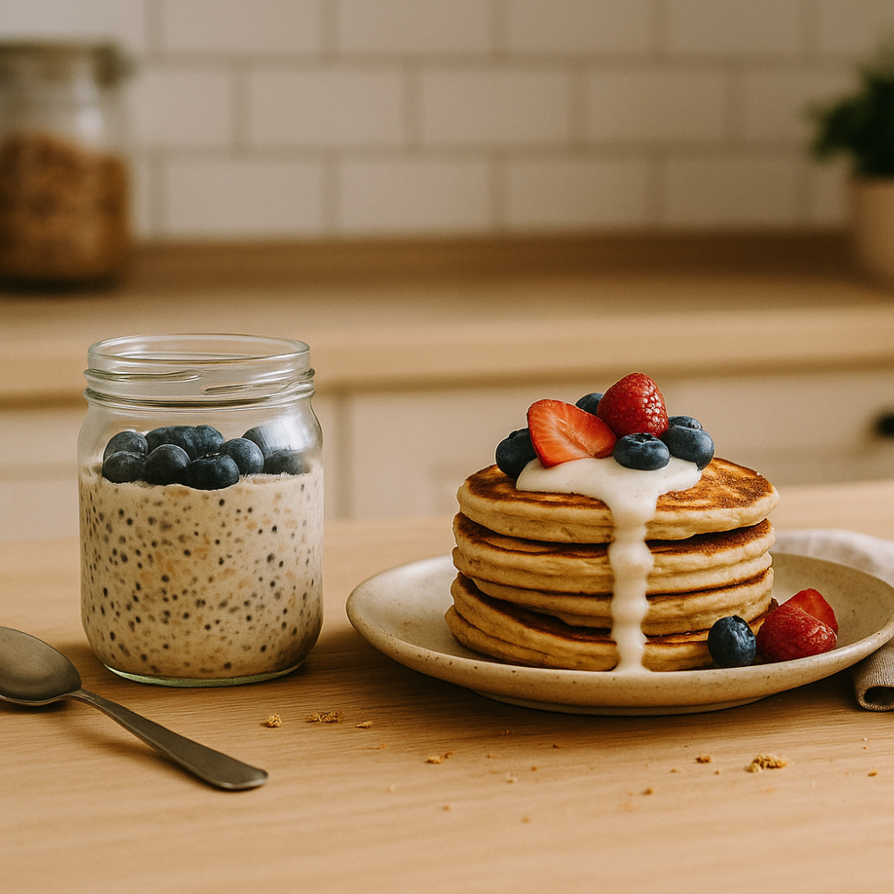 desayuno high protein sin azúcar