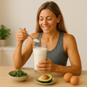 proteína de clara de huevo
